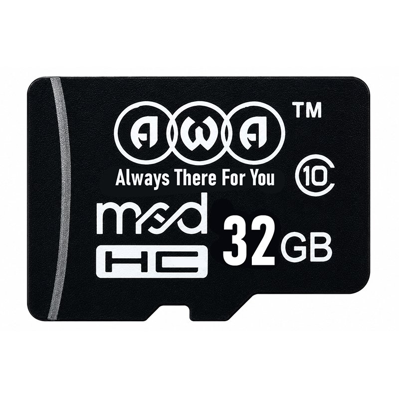AWA 32GB microSDHC Memory Card – Class 10 High-Speed Storage