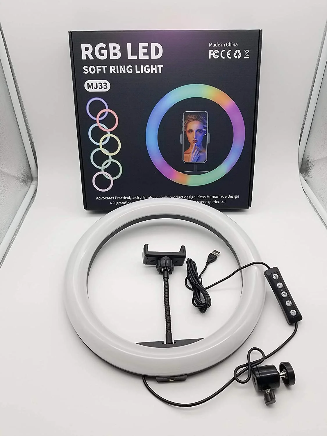 26Cm MJ26 10.2 RGB Led Soft Ring Light - Image 2