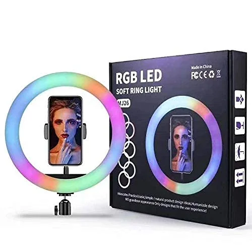 26Cm MJ26 10.2 RGB Led Soft Ring Light - Image 4