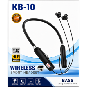 KB-10 Wireless Sport Neckband Bluetooth Headset