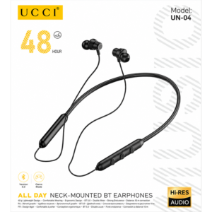 UCCI UN-04 Wireless Neckband Bluetooth Earphones