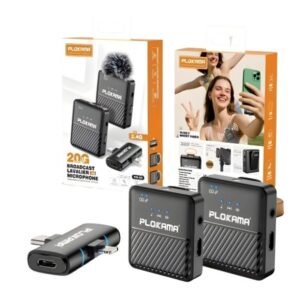 Plokama VM-60 Dual Wireless Microphone with Noise Reductio